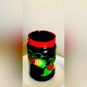 Hand paint jar